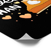 Poster Plus doux que le gâteau de citrouille Halloween T- (Coin)