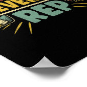 Poster Plus fort Chaque Rep Poids Poids Bodybuilding Body (Coin)