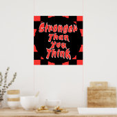 Poster Plus Fort Que Vous Ne Pensez (Cuisine)