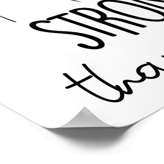 Poster Plus forte que la tempête pour les questions de sa (Coin)