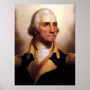Poster plus grand George Washington Portrait