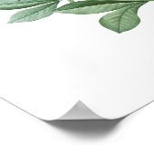 Poster PLUS HAUTE QUALITÉ Empreinte Botanique de Baptisia (Coin)