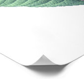 Poster PLUS HAUTE QUALITÉ Empreinte Botanique de Streptoc (Coin)