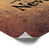 Poster Plus jamais ! Le corbeau Edgar Allen Poe - Crow Ar (Coin)