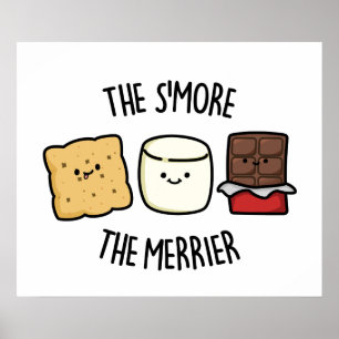 Poster Plus Le Merrier Drôle Pun Plus