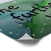 Poster Plus On Voyage, Plus On Va (Coin)