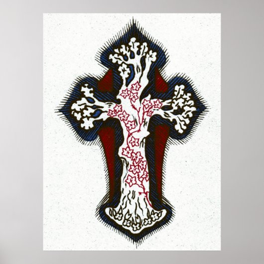 Poster Plus près de mon Dieu vers la Croix (Devant)