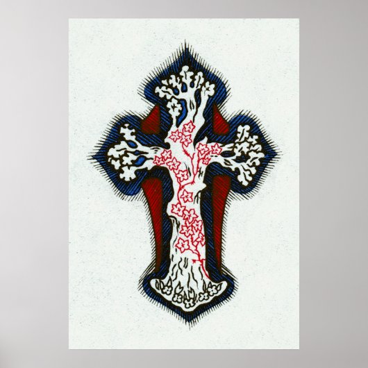 Poster Plus près de mon Dieu vers la Croix (Devant)