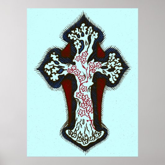 Poster Plus près de mon Dieu vers la Croix (Devant)