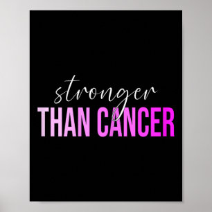 Poster Plus que le cancer, sensibilisation au cancer du s