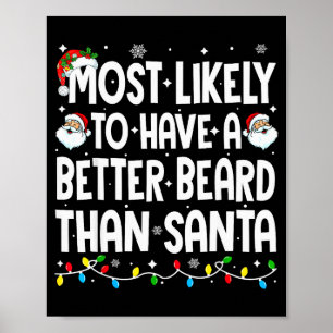 Poster Plus susceptible d'avoir une meilleure barbe que S