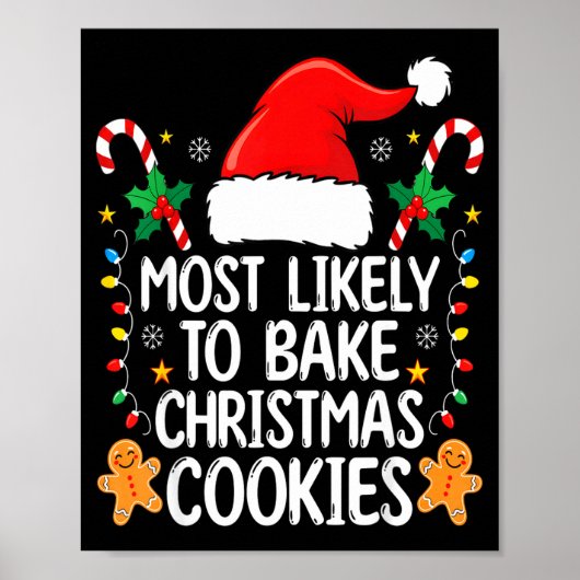 Poster Plus susceptible de faire cuire des biscuits de No (Devant)