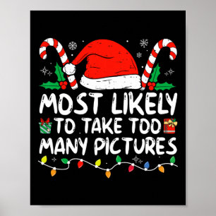 Poster Plus susceptible de prendre trop de photos famille