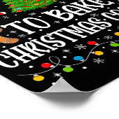 Poster Plus susceptible de préparer des biscuits de Noël  (Coin)