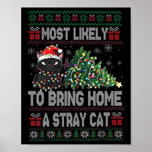 Poster Plus susceptible de ramener à la maison un chat er (Devant)