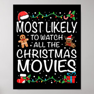 Poster Plus susceptible de regarder les films de Noël Fam