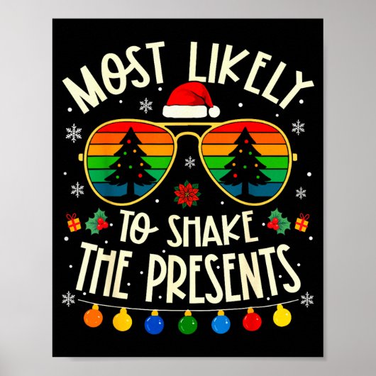 Poster Plus susceptible de secouer le Noël drôle correspo (Devant)