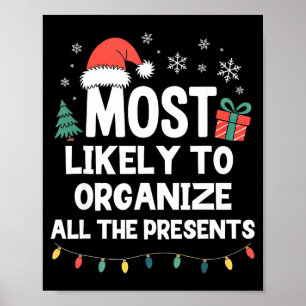 Poster Plus Susceptible D'Organiser Tous Les Noël Xmas