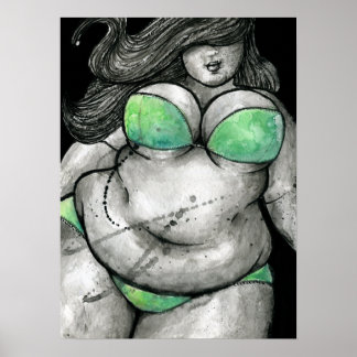 Poster Plus Taille Beauté