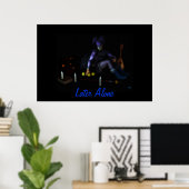 Poster Plus tard seul (Bureau à domicile)