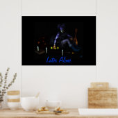 Poster Plus tard seul (Cuisine)