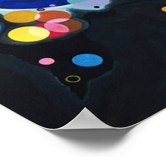 Poster Plusieurs cercles (Coin)