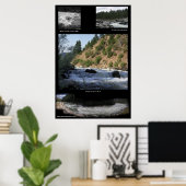 Poster Plusieurs photos de Whitewater (Bureau à domicile)