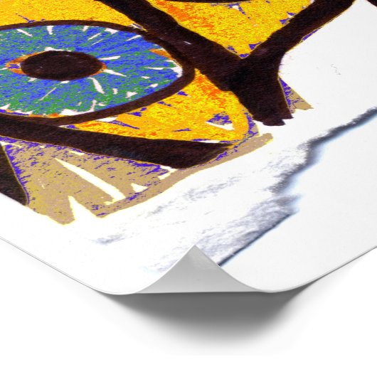 Poster Plusieurs yeux (Coin)