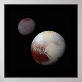 Poster Pluto et Charon (Devant)