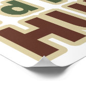 Poster Plutôt Chasser (Coin)