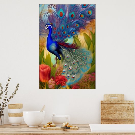 Poster Plutôt Comme Un Peacock (Cuisine)