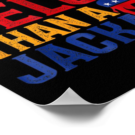 Poster Plutôt Voter Pour Un Felon Que Pour Un Jack Trump (Coin)