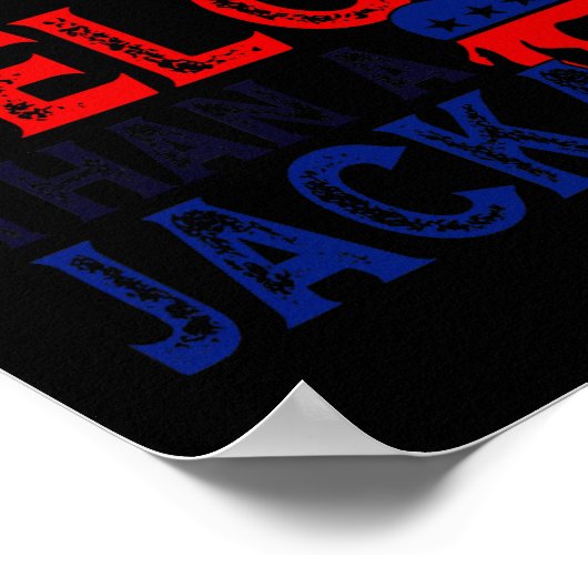 Poster Plutôt Voter Pour Un Felon Que Pour Un Jack Trump  (Coin)