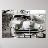 Poster Plymouth Deluxe 1950