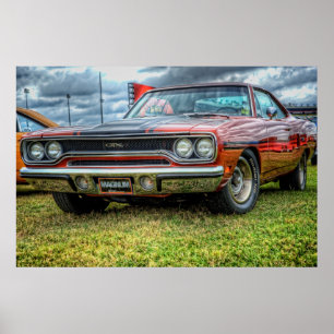Poster Plymouth GTX 1970