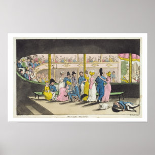 Poster Plymouth Playhouse, assiette de "The Adventures of