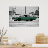 Poster Plymouth Roadrunner 1969 440 (Cuisine)