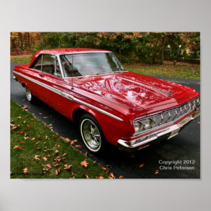 Poster Plymouth Sport Fury