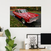 Poster Plymouth Sport Fury (Bureau à domicile)