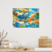 Poster PMACarlson Décembre Koi II (Cuisine)