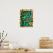 Poster PMACarlson Lizard King (Cuisine)