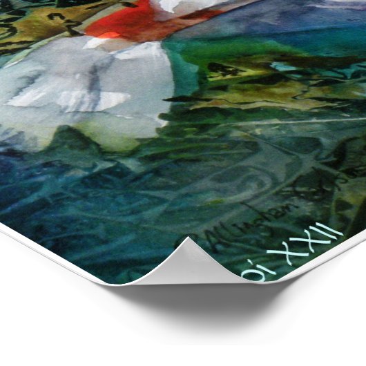 Poster PMACarlsonKoiXXII (Coin)