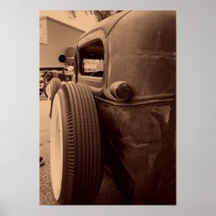 Poster Pneu arrière