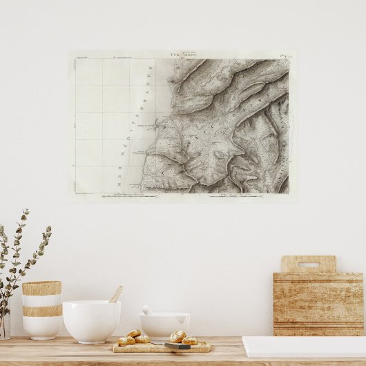 Poster Pneu, Sidon, Israël (Cuisine)