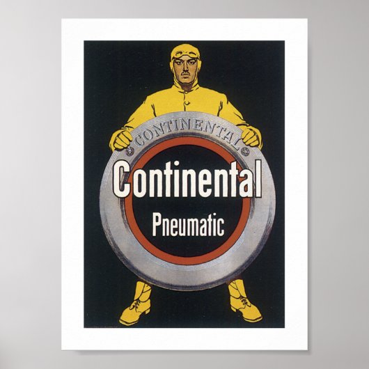 Poster Pneumatique continental (Devant)