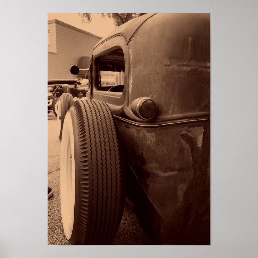 Poster Pneus arrière (Devant)