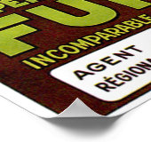 Poster Pneus de fourrure ~ Pneus d'automobile Vintage (Coin)