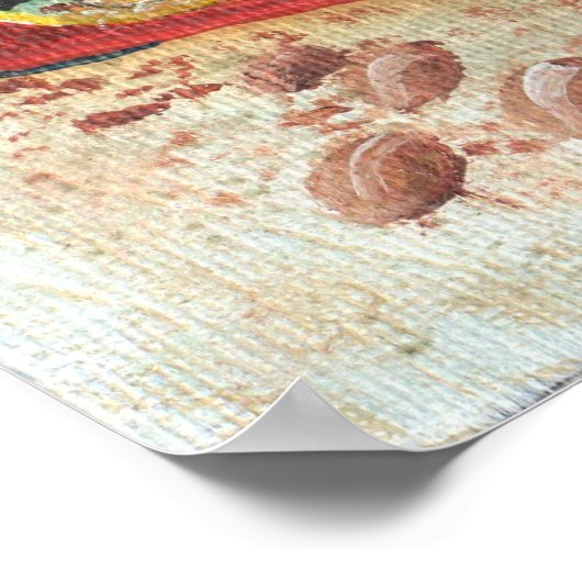 Poster "Pneus gras" (Coin)