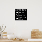 Poster Po-Tay-Toes (Cuisine)