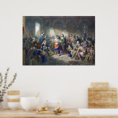 Poster Pocahontas Marriage To John Rolfe Henry Brueckner (Cuisine)